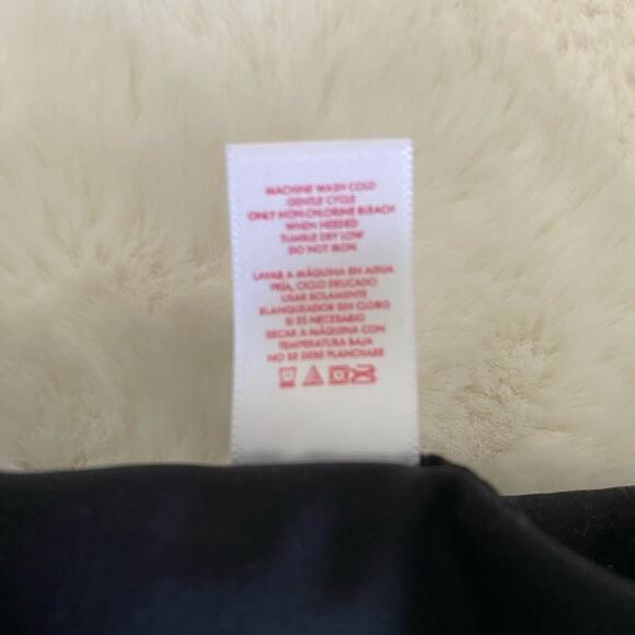 Tropical Escape Black‎ Swim Skirt with Tie Sz 18 - Picture 8 of 8